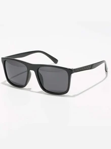 偏光太阳镜 男女通用 复古方形 时尚|经典装饰 户外旅游 海滩度假 驾车钓鱼 防紫外线眼镜 休闲太阳镜 太阳眼镜 海滩配饰 太阳眼镜 太阳镜 遮阳镜 - 黑色 - 查看 5