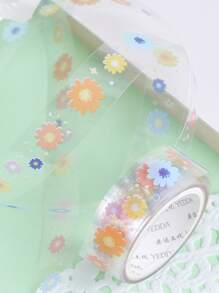 5卷花朵图案和纸胶带 返校季 - 彩色 - 查看 2