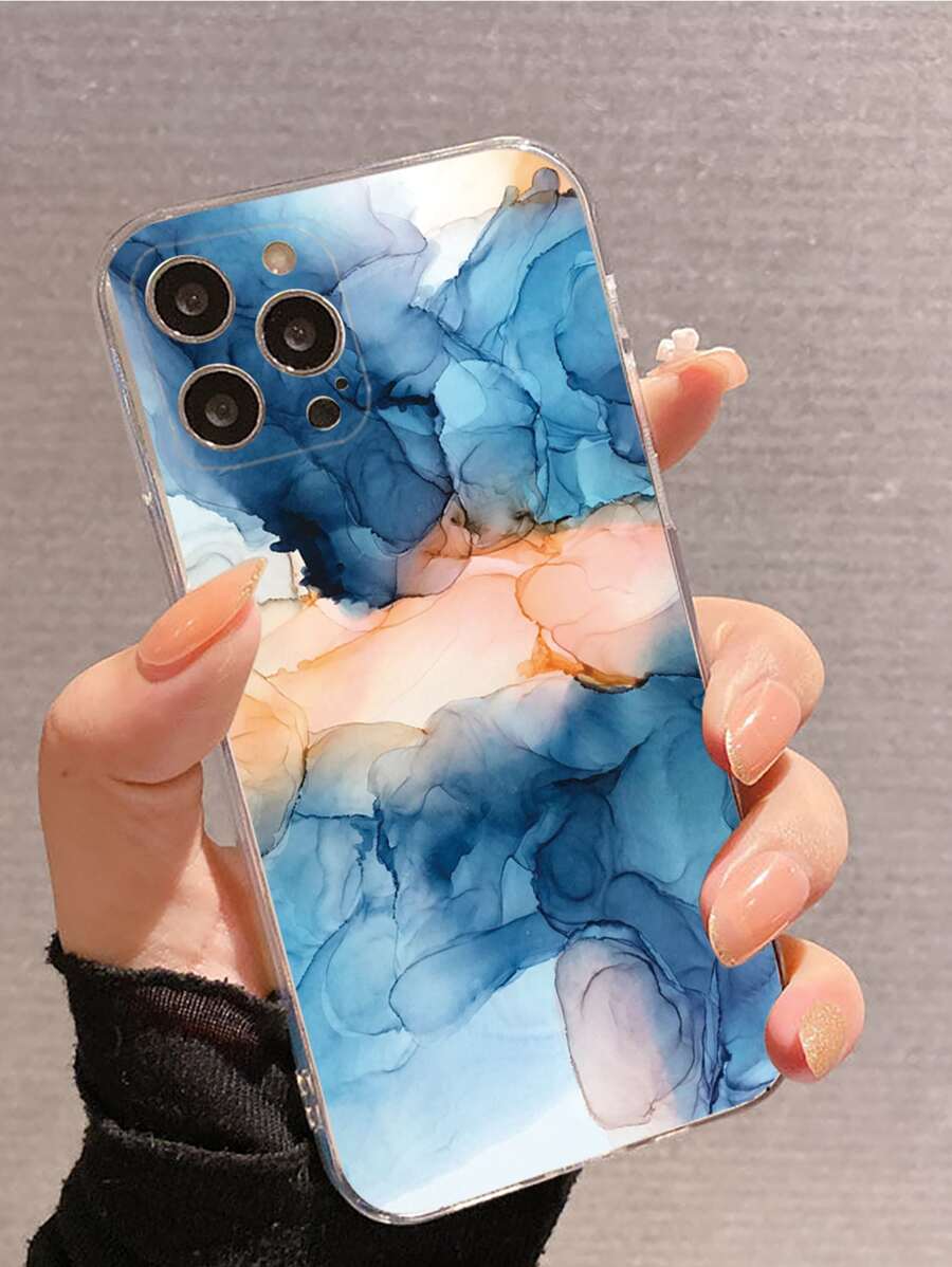 大理石紋樣式手機外殼 - 彩色 - 查看 1