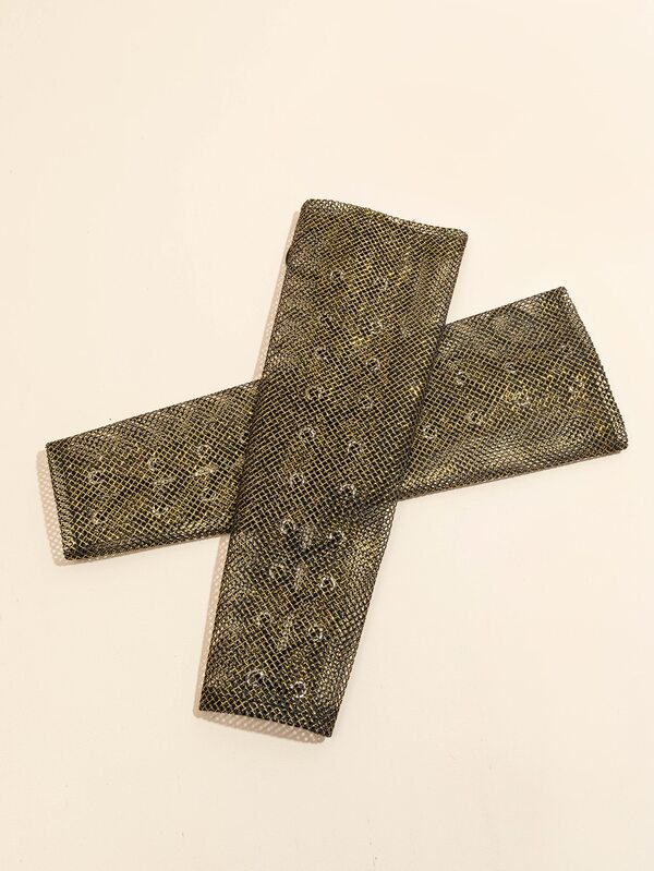 Lace Up Arm Sleeves SHEIN USA