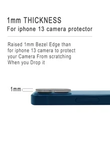 Kính bảo vệ ống kính điện thoại tối giản - Trong sáng - Xem 4