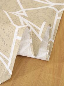 幾何圖案長方桌布 - 彩色 - 查看 3