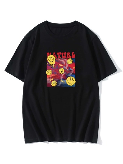 تي شيرت حرف صور رسوم كارتون للشباب