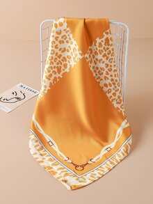 Leopard Print Bandana - Multicolor - View 2