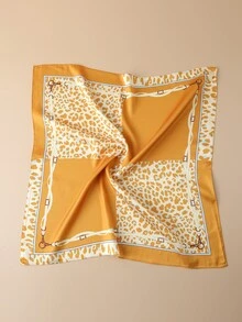 Leopard Print Bandana - Multicolor - View 3