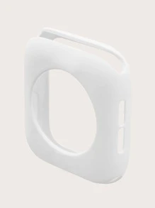 素色保護殼適用於Apple Watch - 白色 - 查看 2