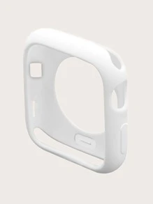 素色保護殼適用於Apple Watch - 白色 - 查看 5