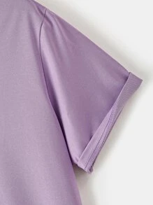 Manfinity Hypemode Tops Nam Hoạt hình Giải trí - Màu Lilac Tím - Xem 6