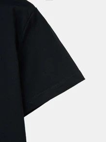 Disastersuffer Slogan Skull Graphic Tee - màu đen - Xem 4