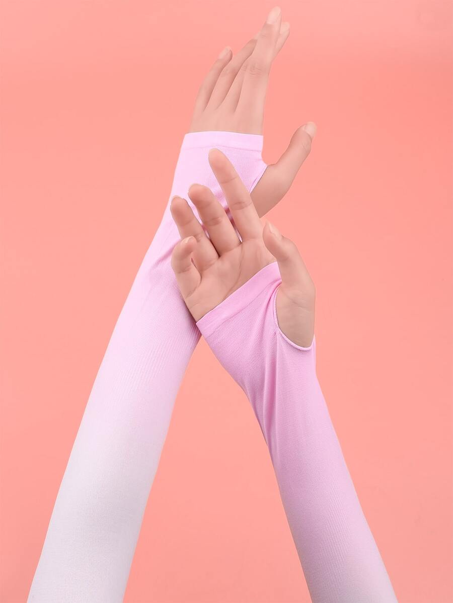 Thumb Holes Arm Sleeves - Multicolor - View 1