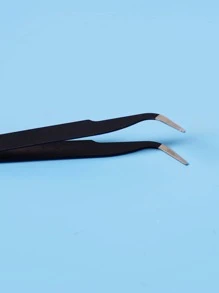 1pc dụng cụ làm móng nhíp khuỷu tay - màu đen - Xem 5