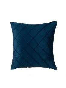 Vỏ đệm kết cấu hình học không có chất làm đầy - Xanh đậm - Xem 3