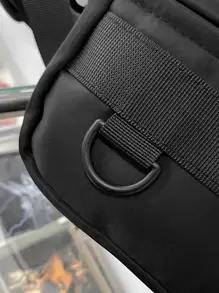 Túi đeo chéo đa năng cho học sinh trung học, sinh viên năm nhất, túi đeo vai, túi thường ngày, túi vuông thiết kế phía trước, túi đi học, túi du lịch, đại học, ngoài trời, thể thao, đi làm, túi tối giản, túi đeo chéo, quà tặng thời trang, quà tặng ngày lễ, kỳ nghỉ, túi đeo ngực, túi đeo bên hông, túi tote, quà tặng, túi đeo chéo cắm trại, túi mùa hè, túi trở lại trường, túi đựng đồ dùng học tập mùa xuân, ví đựng đồ dùng học tập - màu đen - Xem 7