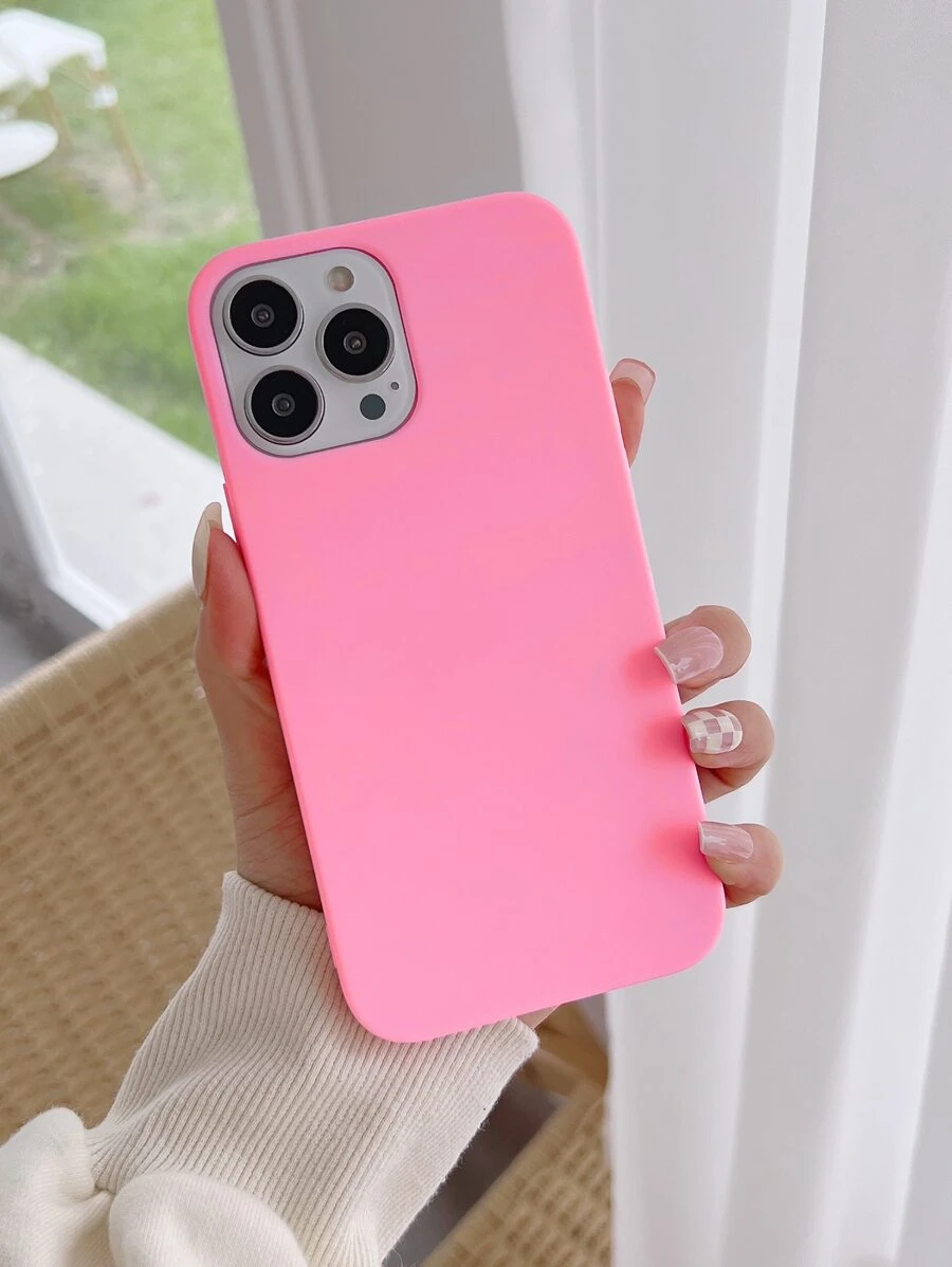 Solid Phone Case - Pink - View 1