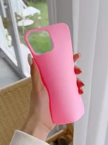 Solid Phone Case - Pink - View 2
