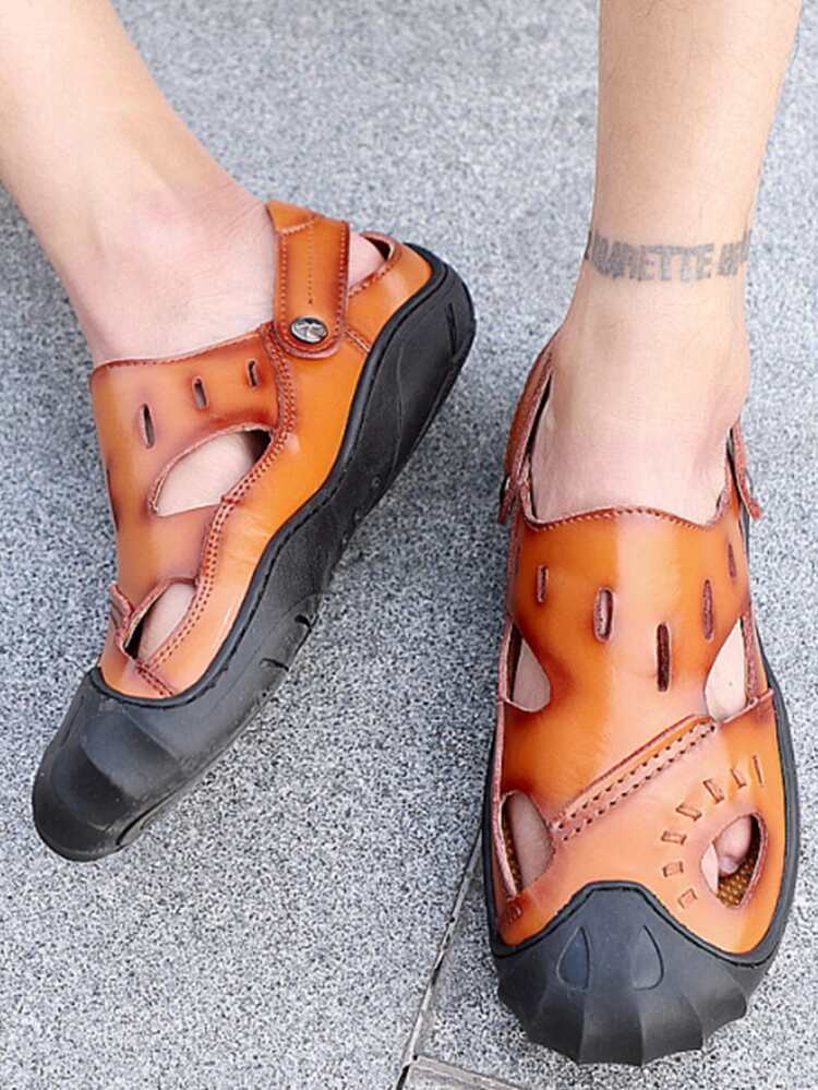 Details 163+ mens closed heel sandals latest esthdonghoadian