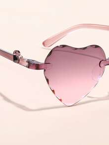 女孩心形框架太陽眼鏡