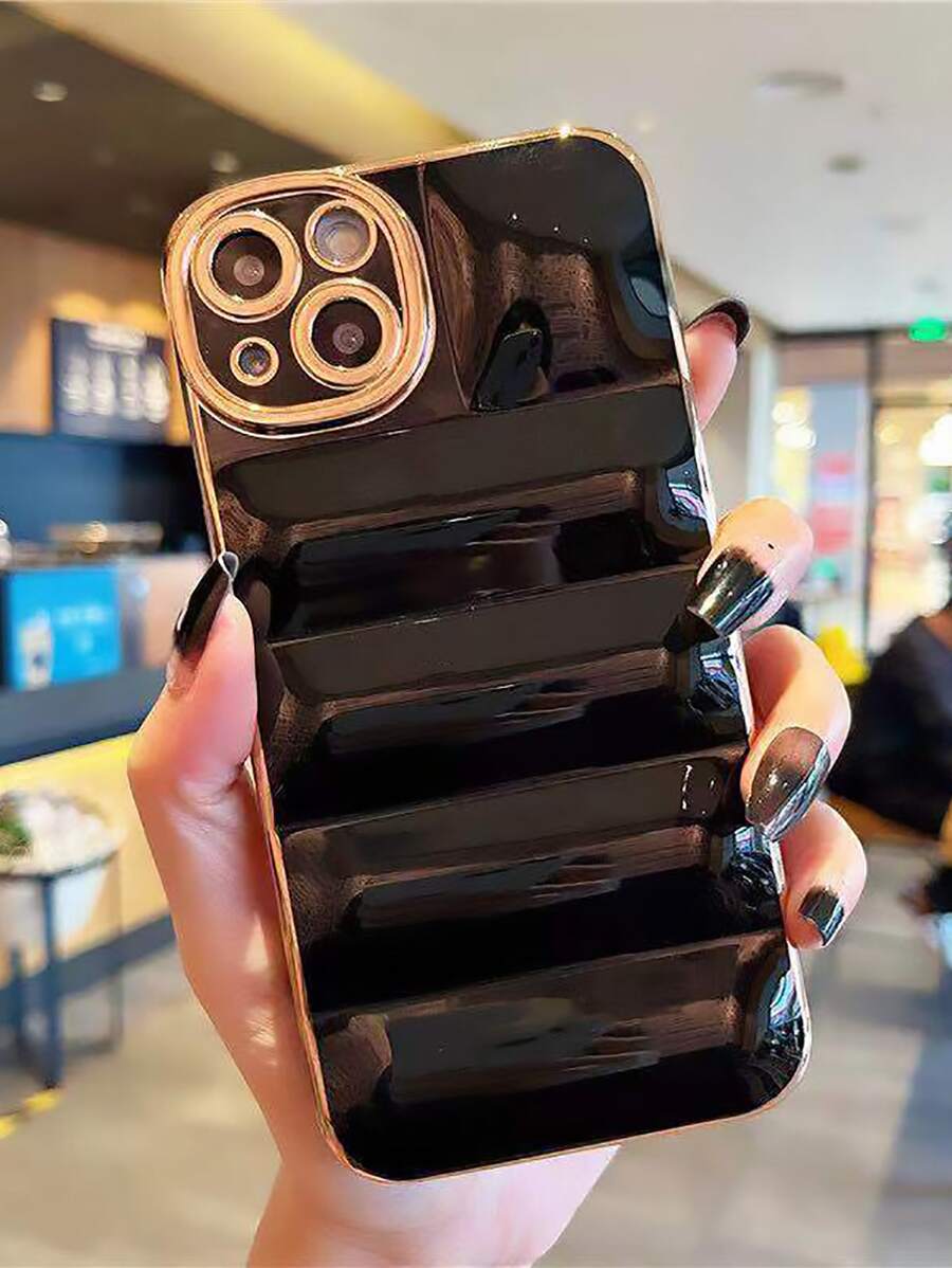 Solid Phone Case - Black - View 1