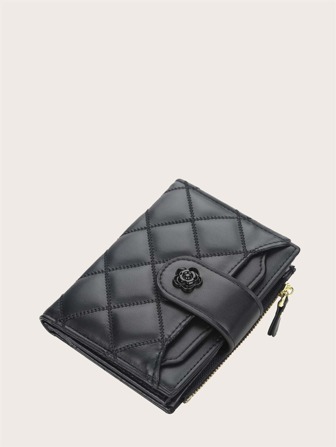 Baellerry 女士短款錢包,多卡槽和拉鍊袋,附贈禮袋