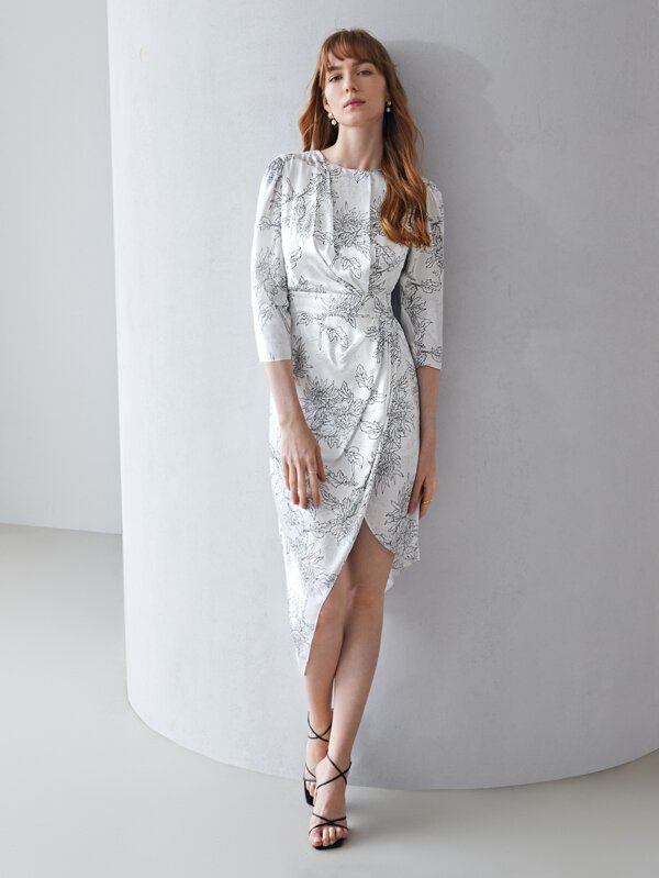 MOTF PREMIUM ROCHIE WRAP DRAPATĂ 100% MĂTASE
