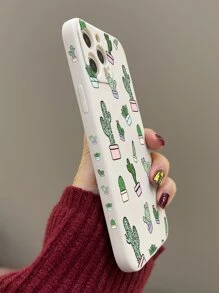 夏日仙人掌圖案手機殼 - 彩色 - 查看 1