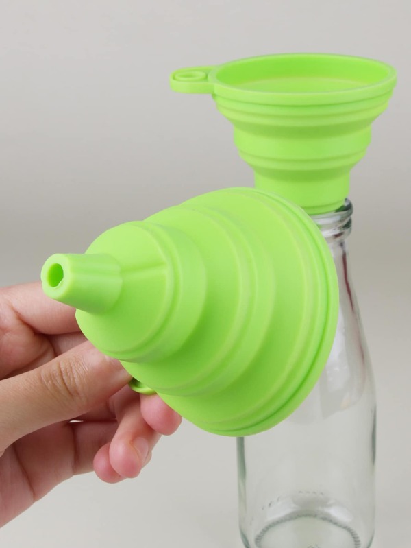 1pc Collapsible Funnel, Food Funnel, Collapsible Kitchen Funnel