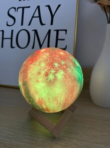1 pieza Luz de la decoración con diseño de luna - Multicolor - Ver 4