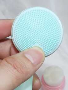 Cat Claw Design Face Cleansing Brush - Lime Green - View 6