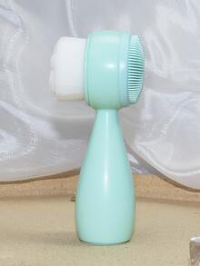 Cat Claw Design Face Cleansing Brush - Lime Green - View 8