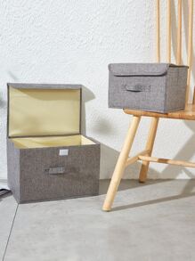1入組可折疊收納盒 - 灰色 - 查看 1
