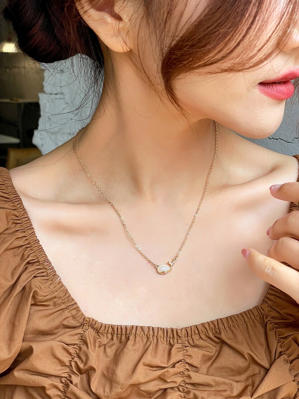 Whale Pendant Necklace