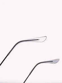 Kính khung kim loại cho trẻ em - màu đen - Xem 4