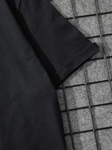 Men Figure Graphic Tee - Black - View 6