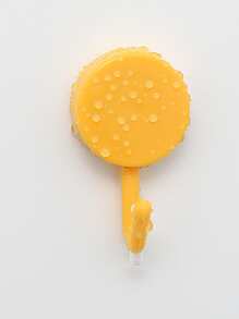 2pcs Random Color Self Adhesive Wall Hook Strong Without Drilling Coat Bag Bathroom Door Kitchen Towel Hanger Hooks Home Storage Accessories