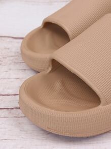 pueenb Women Slides Minimalist Single Band Slides