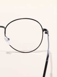 金属框架女士时尚设计眼镜 - 無色 - 查看 6