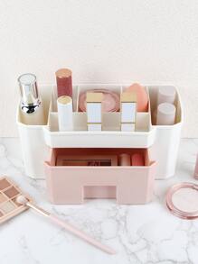 Hộp lưu trữ mỹ phẩm khối màu - Hồng - Xem 3