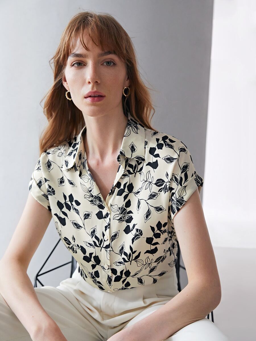 MOTF PREMIUM SILK BATWING SLEEVE SHIRT