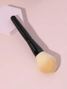 1支粉底刷、遮瑕刷、腮红刷、修容刷、古铜粉刷、散粉刷、粉底刷、腮红刷 - 黑色 - 查看 2