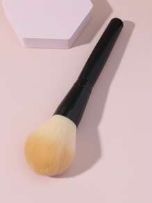 1支粉底刷、遮瑕刷、腮红刷、修容刷、古铜粉刷、散粉刷、粉底刷、腮红刷 - 黑色 - 查看 4