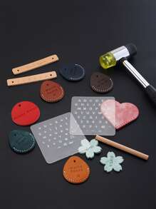 1pc Plastic Hand Press - Clear - View 7