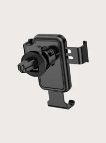 Minimalist Car Air Outlet Phone Holder - Black - View 3