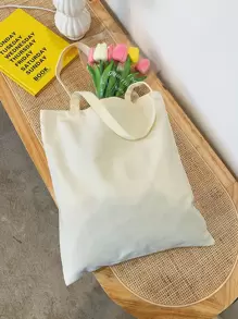 FRIFUL Einkaufstasche mit Kirsch-Dekor, Schultasche, Schultasche, tragbar, faltbar, Business-Lässig, geeignet für Teenager-Mädchen, Studentinnen, Lehrer, Berufseinsteiger und Büroarbeiter, Urlaub, Strand, Feiertage, Einkaufen, kawaii Kirsch-Elemente - Beige - Übersicht 5
