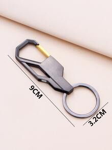 極簡風格合金鑰匙圈 - 彩色 - 查看 5