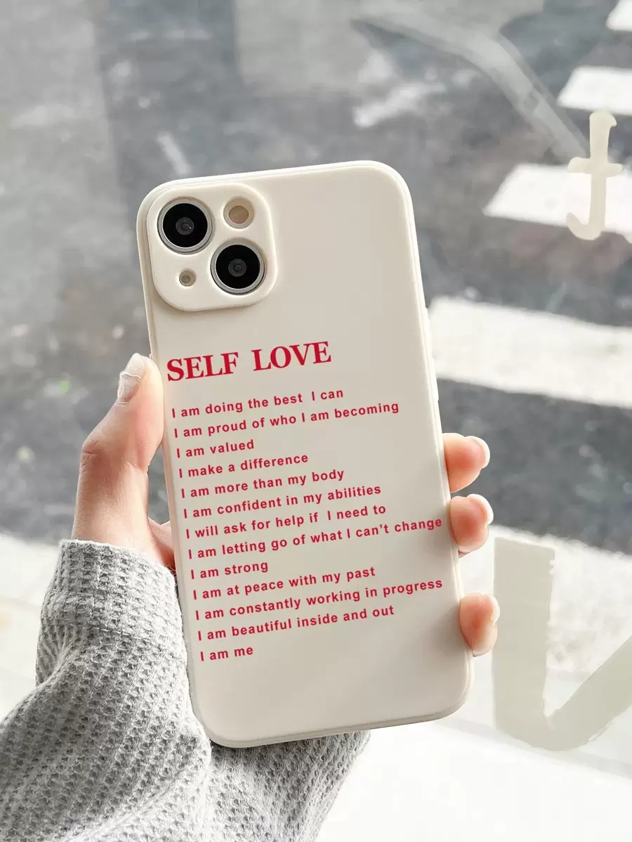 標語圖案手機外殼 - 彩色 - 查看 1