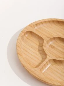 1入組多格餐飲託盤 - 杏色 - 查看 2