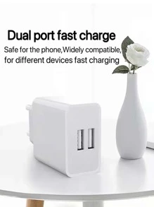 1pc Charger Head & 1pc Data Cable Compatible With iPhone