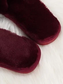 Minimalist Fluffy Bedroom Slippers