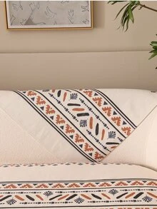 1入組幾何樣式沙發巾 - 彩色 - 查看 4