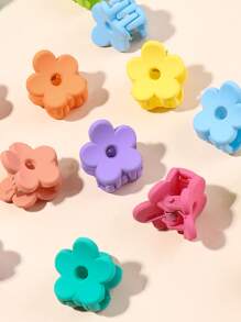 16 cái kẹp tóc thiết kế hoa - Nhiều màu - Xem 3